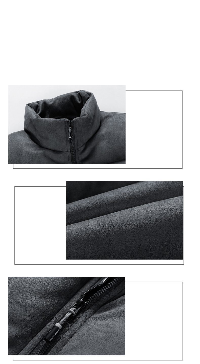 Herrenbekleidung, mit Baumwolle gefütterte Jacke, Trend, Winter-Baggy-Brot-Kleidung, Mode, mit Baumwolle gefütterter Mantel_voghion.com