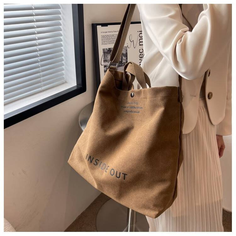 Borsa a tracolla di lusso in tela da donna Nobility, borsa casual da lavoro a tracolla, con ricamo a forma di sole._voghion.com