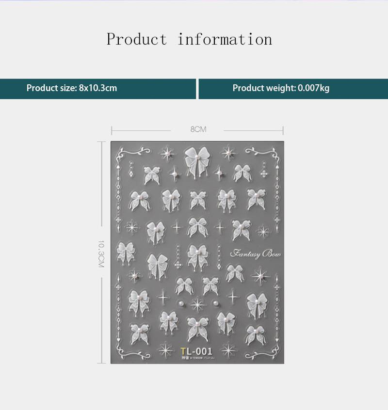 Eisen Neue handwerk dreidimensionale Weihnachten bogen nagel aufkleber geprägt zurück kleber nagel aufkleber_voghion.com