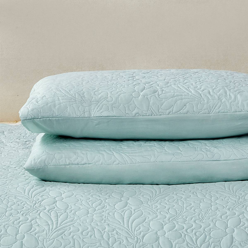 CG05 Five-Leaf Clover Bed Cover Set, Suitable For Bedrooms And Living Rooms (1* Bedspread +2* Pillowcase, No Duvet Core Or Pillow Core)_voghion.com