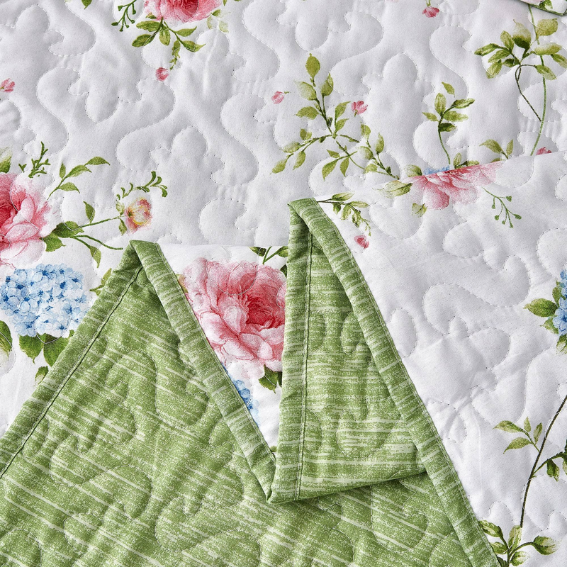 Set copriletto stampato CG21, adatto per camere da letto e soggiorni (1 copriletto + 2 federe, senza anima per piumone o cuscino)_voghion.com