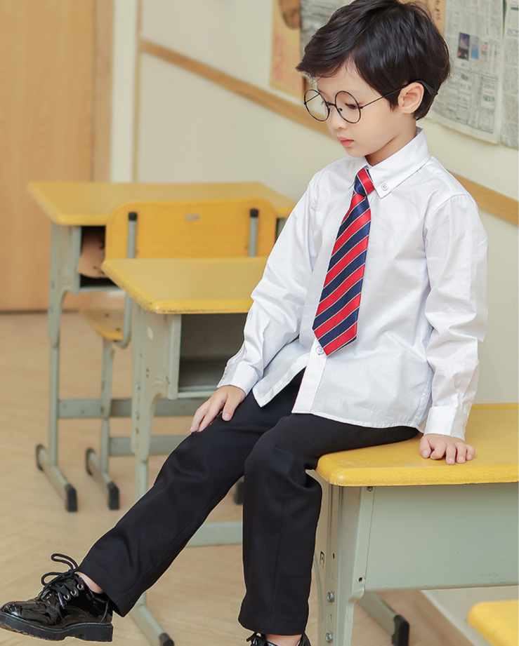 Pantalons pour enfants printemps, été, automne et hiver pour costumes pour enfants moyens et grands pantalons d'école primaire kaki pour élèves_voghion.com