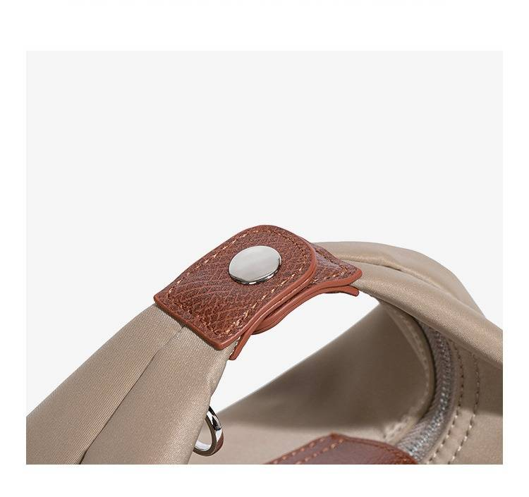 Borsa porta pranzo in nylon impermeabile ed elegante da donna con tracolla, versatile borsa a tracolla per lavoro, viaggio e uso quotidiano._voghion.com