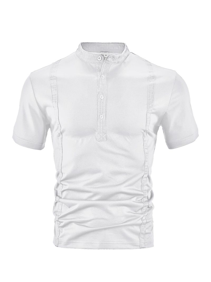 Polo a maniche corte in twill di cotone perlato, nuova e casual da uomo, estate 2025d_voghion.com