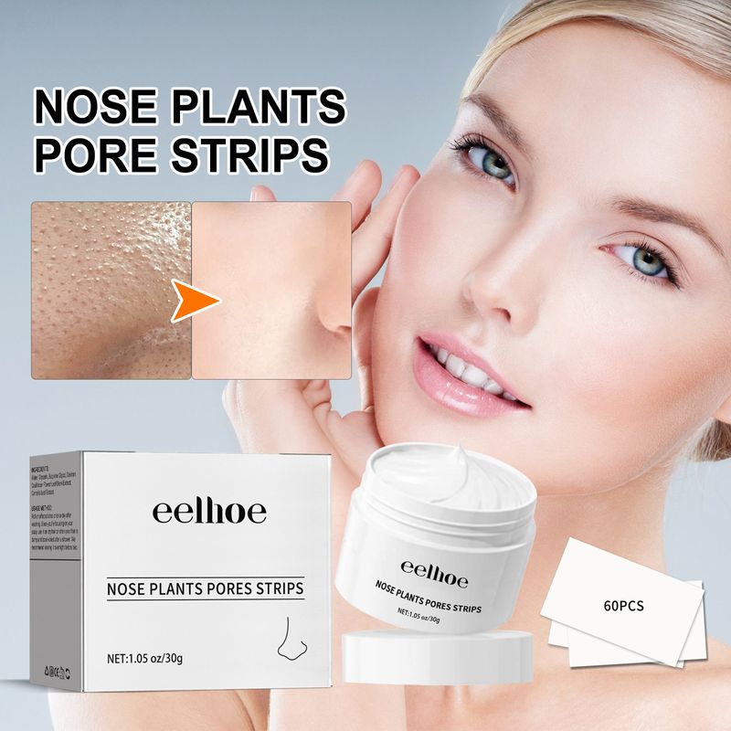 EELHOE Crema Detergente Olio per la Pelle Punti Neri Acne Cheratina Pulizia e Riparazione Pori Lacrime Naso Maschera_voghion.com