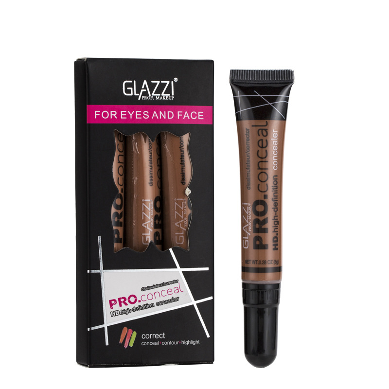 GLAZZI9 color acne black eye circles, durable non sticking powder, concealer, liquid foundation, makeup_voghion.com