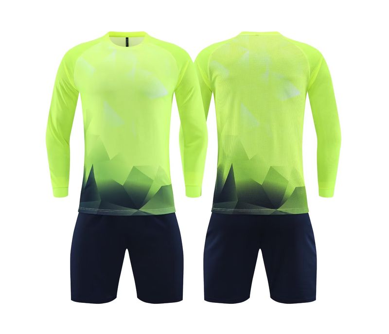 Sporttrikot für Jugendliche und Kinder, langärmelige Trainings- und Wettkampfuniform für Erwachsene, Fußballtrikot-Set für Männer_voghion.com