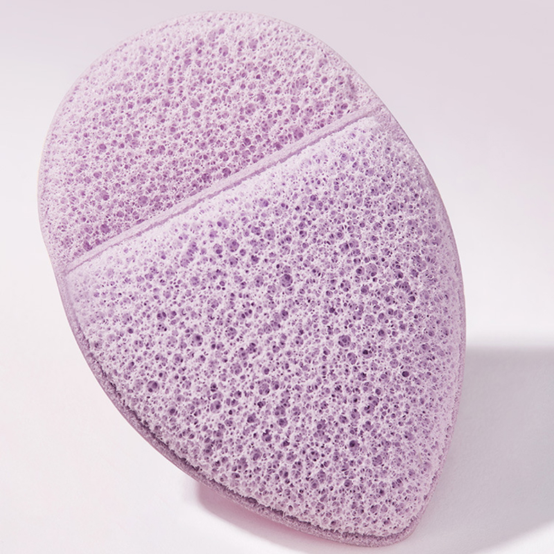Feuchtigkeitsspendender Reinigungsschwamm. Weiches, wassertropfenförmiges Design, Gesichtswaschschlamm, Masque Puff für müheloses Entfernen von Make-up_voghion.com