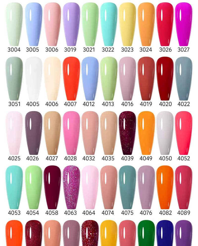 Clou Beaute 8 pezzi Set di smalti per unghie in gel Confezione regalo da 8 ml Kit di gel Semi permanente per unghie Gel Soak Off UV LED Strato di base lacca_voghion.com