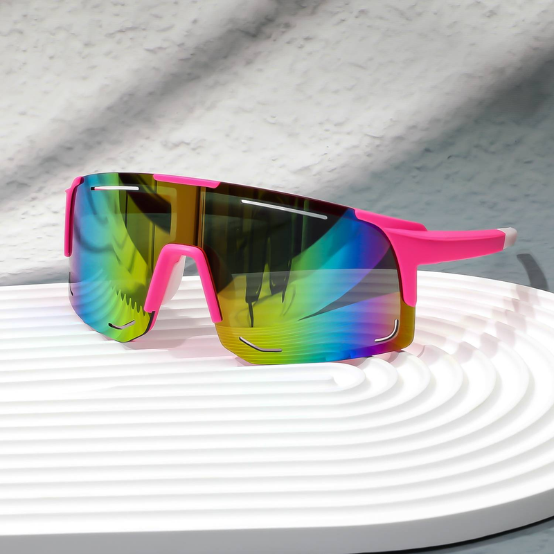 Ochelari de soare de iarnă noi pentru ciclism, pentru bărbați și femei, schi, alpinism, protecție UV împotriva vântului și nisipului_voghion.com