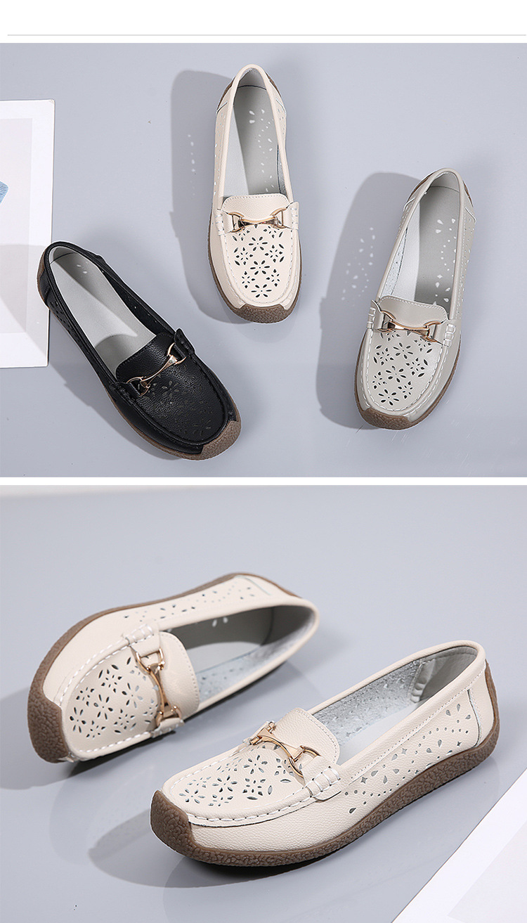 New Bean Shoes Women's Non-slip Slip-on Casual Small White Shoes_voghion.com