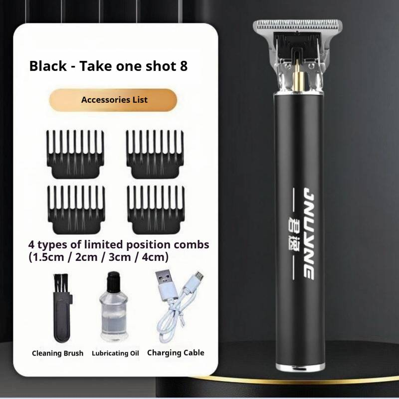 Cortapelos profesional de peluquería: resistente al agua, con o sin cable, con motor silencioso y cuchillas resistentes._voghion.com