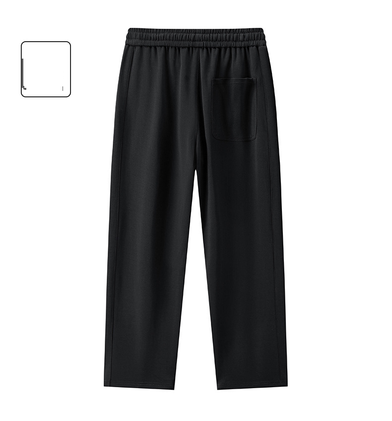 Erkek Düz Paça Eşofman Altı - Düşük Paçalı Açık Gri Günlük Pantolon, Nefes Alabilen Pamuk Karışımı, İlkbahar ve Yaz İçin Unisex (M-4XL Bedenler)_voghion.com