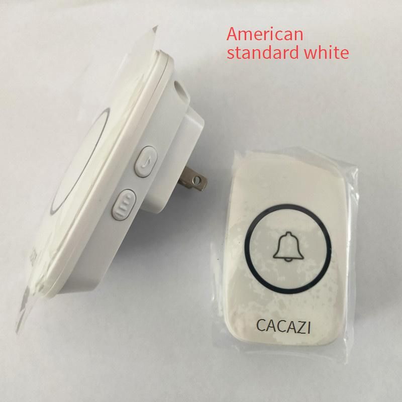 Kabellose Türklingel mit Fernbedienung mit großer Reichweite – ideal für die Sicherheit älterer Menschen und zu Hause, 300 m Reichweite, 38 Klingeltöne, Wechselstrombetrieb_voghion.com