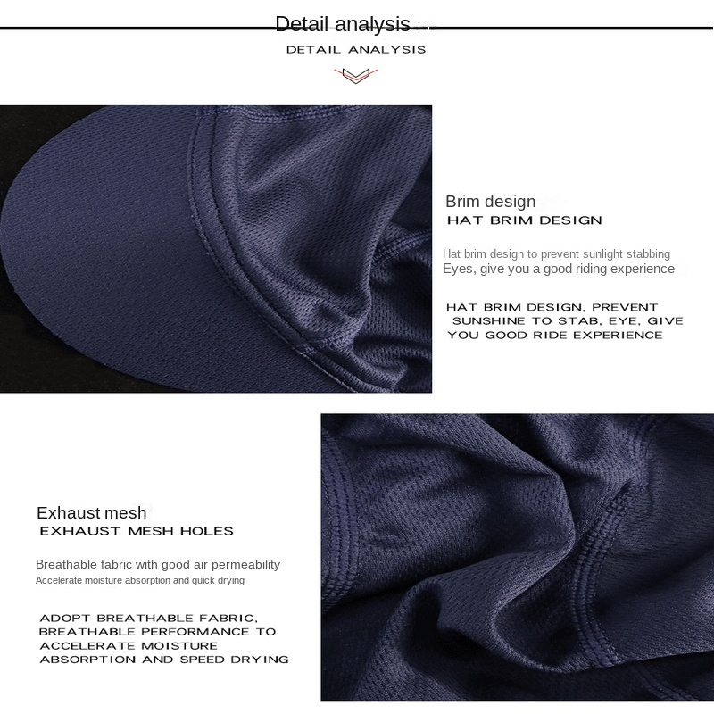 2023 New MOTO POC Bicycle Riding Cap Summer Elastic Cycling Hat Mesh Fabrics Outdoor Portable Dustproof Quick-Drying_voghion.com