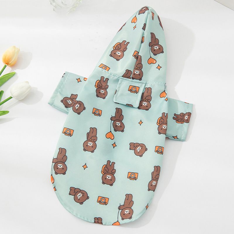 Waterproof Pawstrip Raincoat For Dogs By PawParty Store_voghion.com