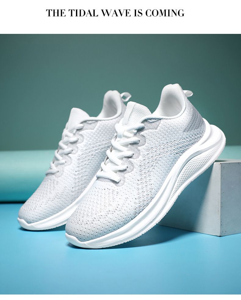 Studenti delle scuole medie speciali con corda per saltare, scarpe da corsa casual ultra leggere per donna, traspiranti, antiscivolo,_voghion.com