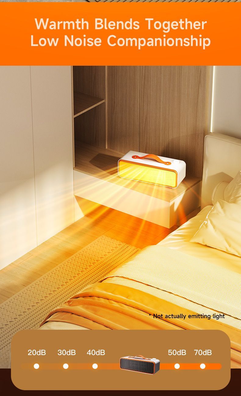 110V Cross-Border New Model Indoor Student Desktop Warm Air Blower Instant Heating Foot Hand Warmer Electric Heater_voghion.com