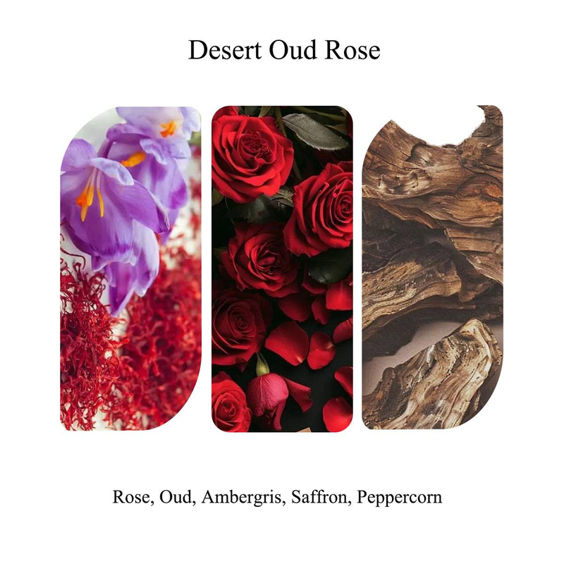Desert Oud Rose Perfume, 30% Fragrance Concentration,Oud Rose Scented-lasting More Than 12 Hours,for Men And Women_voghion.com