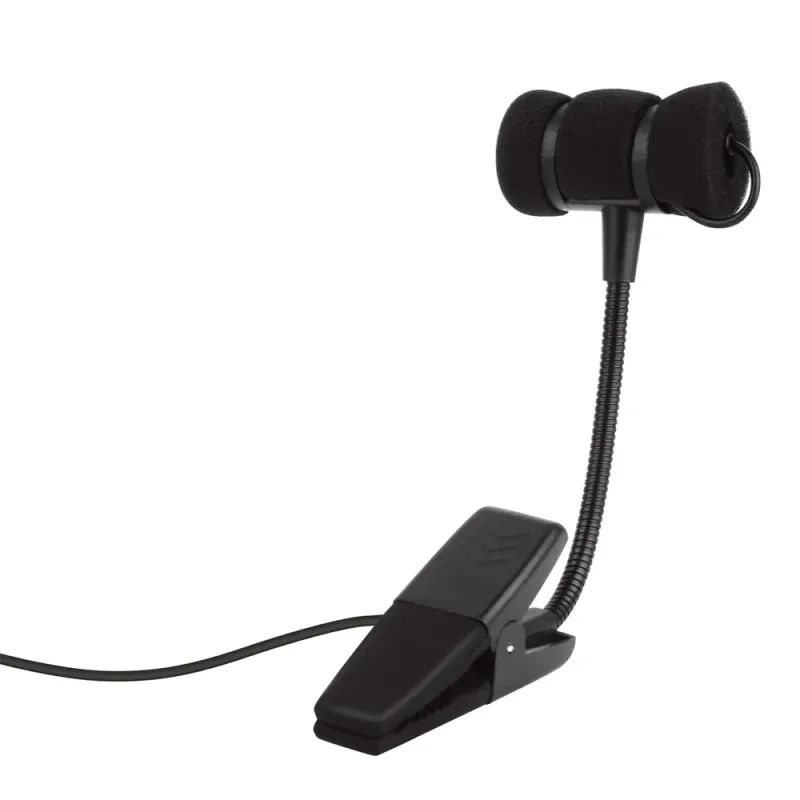 Kondansatör Kablolu Saksafon Mikrofonu Pro Klipsli Sahne Trompet Saksafon Kaz Boynu Müzik Aleti Mikrofonu Sennheiser AKG İçin_voghion.com