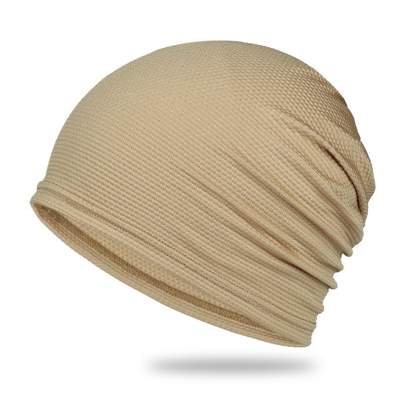 Einlagige, dünne, atmungsaktive Kopfbedeckung, Sommerpullover aus Eisseide für Männer und Frauen, Reiten, Bandana, Laufen, Sport, Fitness_voghion.com