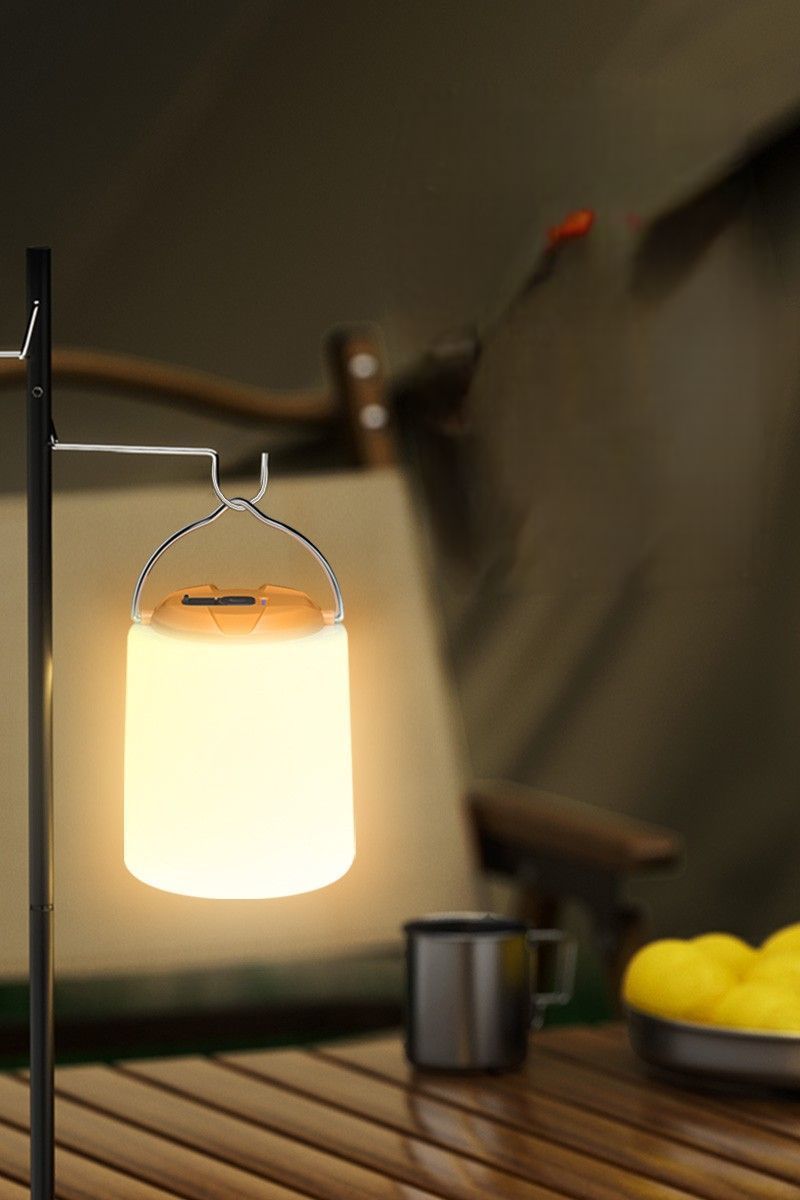 Outdoor Super Bright Long Battery Life Emergency Lighting Camping Hanging Stand Portable Tent Rechargeable Atmosphere_voghion.com