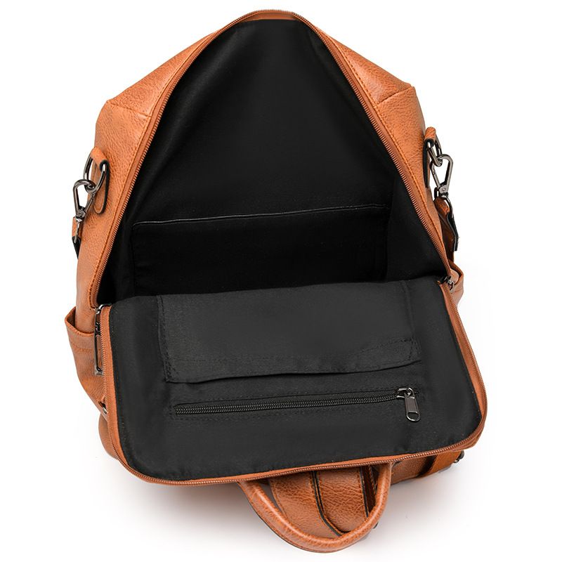 Cute New Leopard Print Fashion Large Capacity Women's Backpack_voghion.com