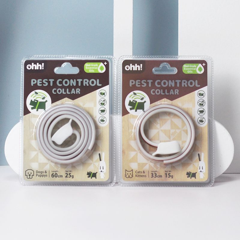Cross-Border Ohh Flea And Mosquito Repellent Dog Cat Lice Prevention Pet Collar_voghion.com