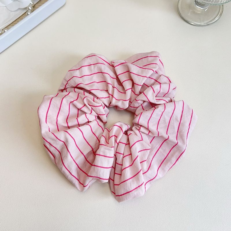 Dolce ragazza cravatta a salsiccia capelli nodo di alta qualità 2025 nuovo delicato vento fasce per capelli in tessuto elastico_voghion.com