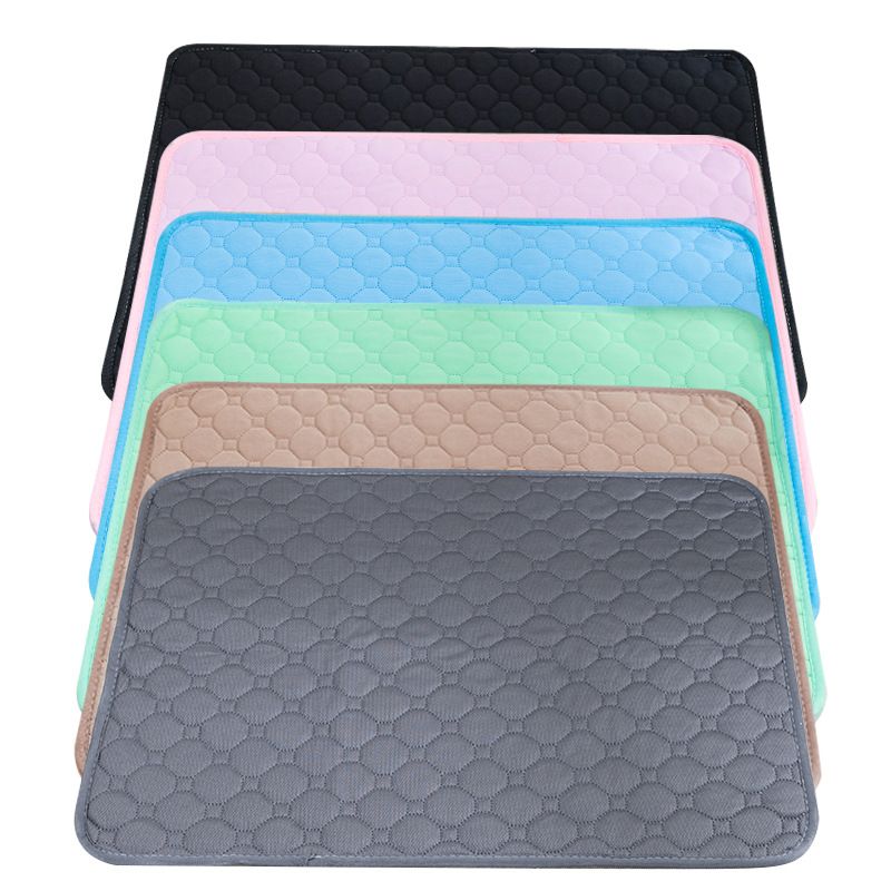 Hunde-Pipi-Pad, waschbare Decke, wiederverwendbare, saugfähige Windelmatte, Welpen-Trainingspad, Bett, Haustier-Urin-Pads, Haustier-Autositzbezug, Heimtierbedarf_voghion.com