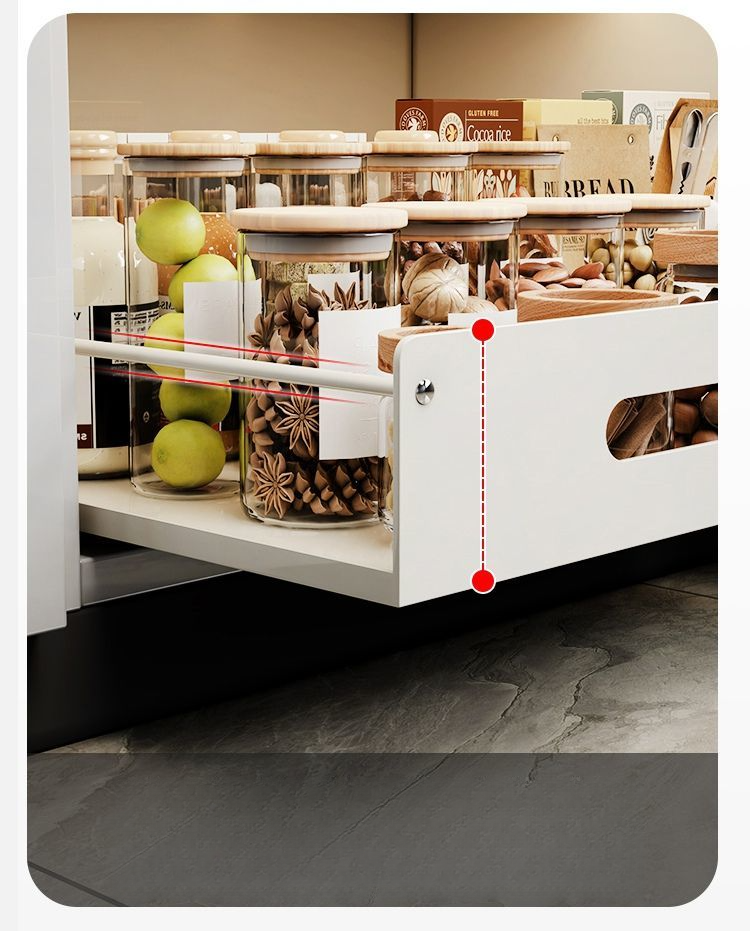 Cesta para ollas de cocina de estilo chino, armario multifuncional extraíble, organizador portátil de almacenamiento impermeable, no_voghion.com