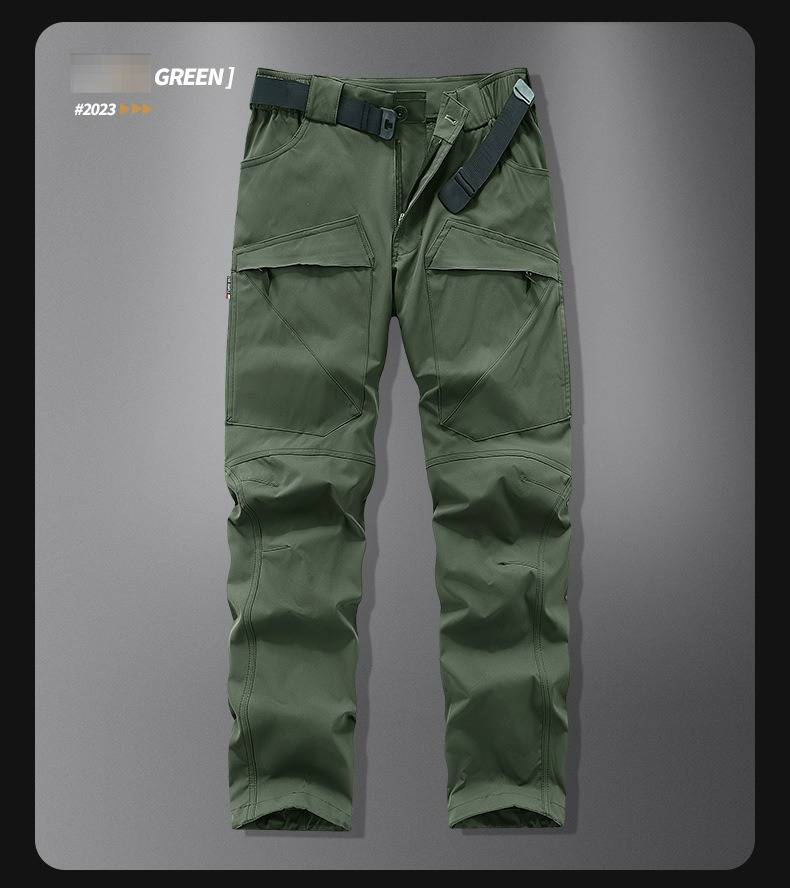 Men's & Women's Tactical Cargo Pants - Lightweight Quick-dry Outdoor Work Pants With Multi-pockets, Durable Ripstop Fabric For Hiking, Camping_voghion.com