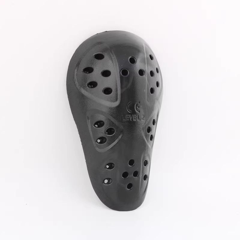 Set di protezioni per pantaloni da motociclista - Protezioni per ginocchia e fianchi ispessite in 4 pezzi, imbottitura in schiuma nera, assorbimento degli urti migliorato_voghion.com