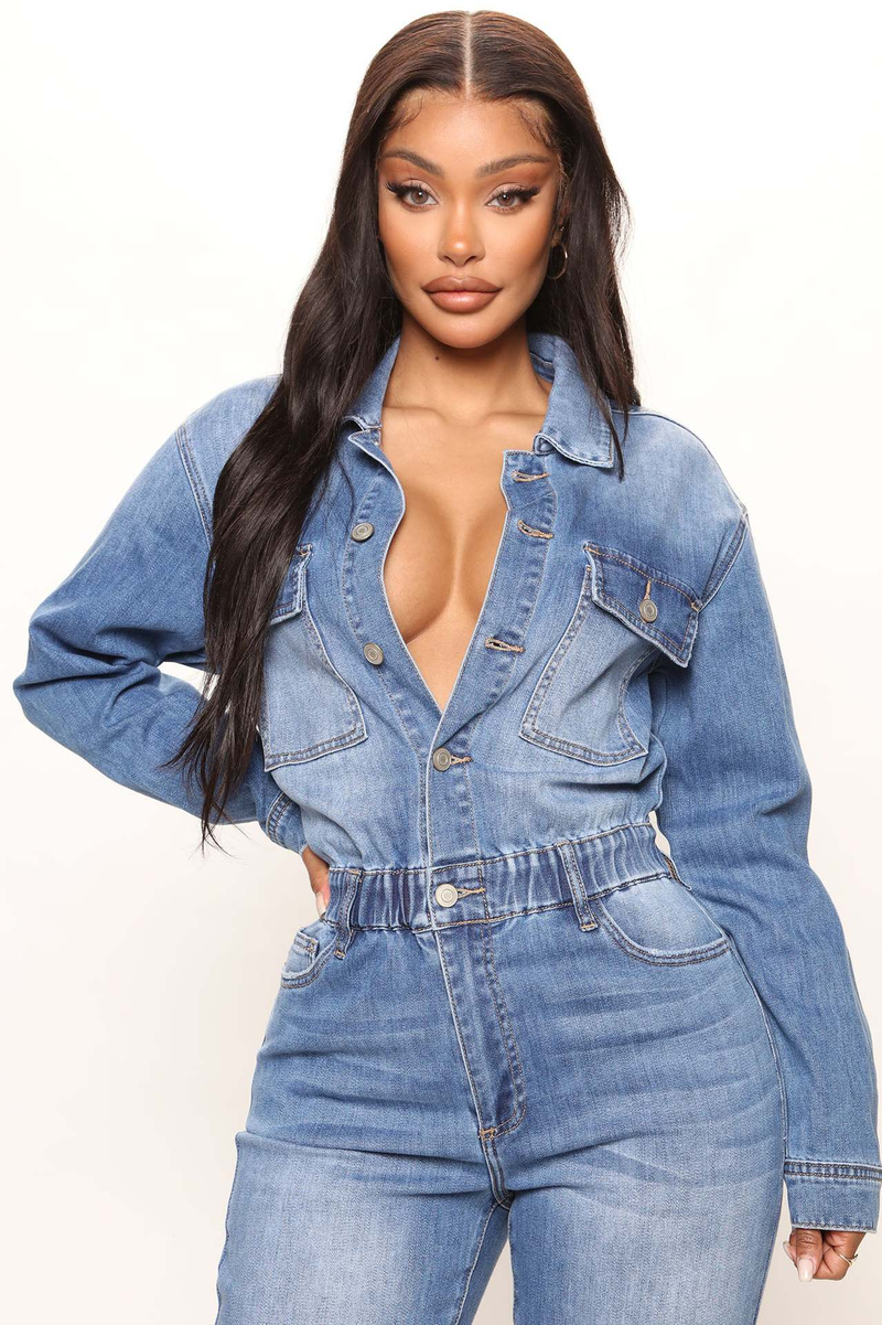 Damemode vask denim jumpsuit_voghion.com