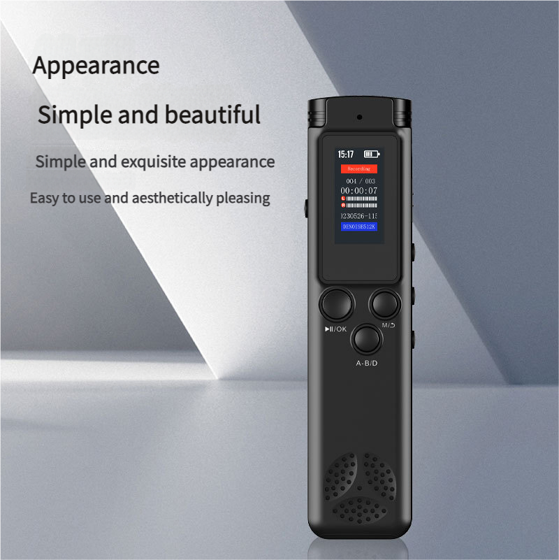 High-definition Noise Reduction Digital Voice Portable Classroom Training Conference Learning Voice-activated Recorder_voghion.com
