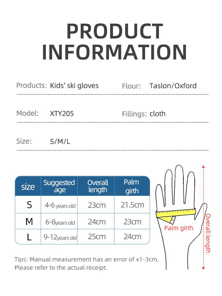 Unisex Kannerhandschuesch Skihandschuesch Cartoon waarm Handschuesch plus Fleece waasserdicht Wanter Kanner Vëloshandschuesch Vollfanger_voghion.com