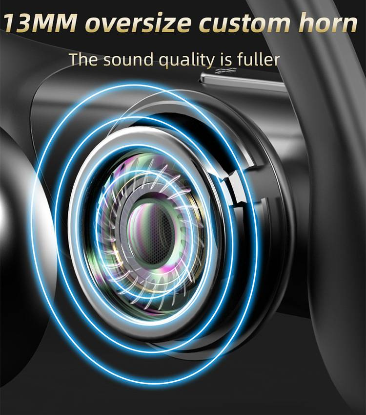 Wireless bluetooth headset tws new earbud type sports running bluetooth headset game music business ear clip type hanging ear type_voghion.com
