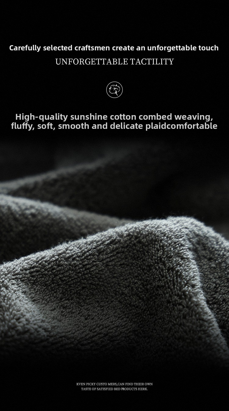 Long-Staple Cotton Bath Towel - Antibacterial & Deodorizing Hotel Grade Extra Thick & Large (Class A Certified)_voghion.com