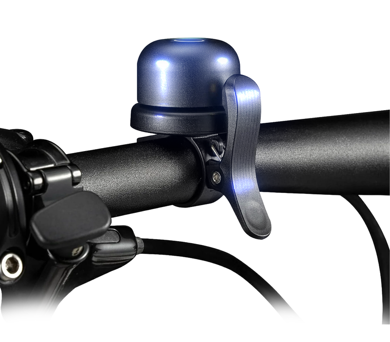 Sonnette de vélo GRUNDIG avec tracker Findmy pour VTT, VTT et vélo de ville – Compatible iPhone_voghion.com