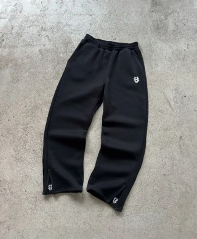 Hose mit weitem Bein und Streifendesign, lockere Passform, hohe Taille, Freizeithose, Übergröße, elastischer Bund mit Kordelzug, Polyestergewebe_voghion.com