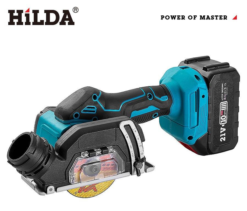 HILDA Cordless Lithium-Ion Multi-Purpose Cutting Machine - 550W High Power, 19500 RPM, 10mm Max Cutting Depth, For Wood, Metal & DIY_voghion.com
