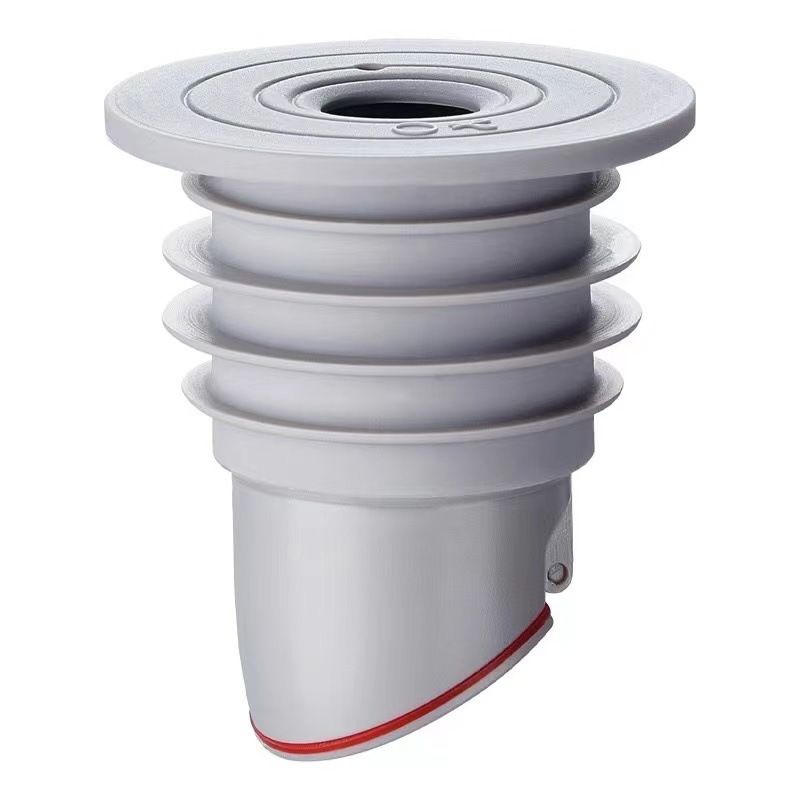 Abflusssiphon Adapter Kanalrohr Anti-Geruch Rückfluss Küche Waschmaschine Silikon Dichtung Ring Abflussrohr_voghion.com