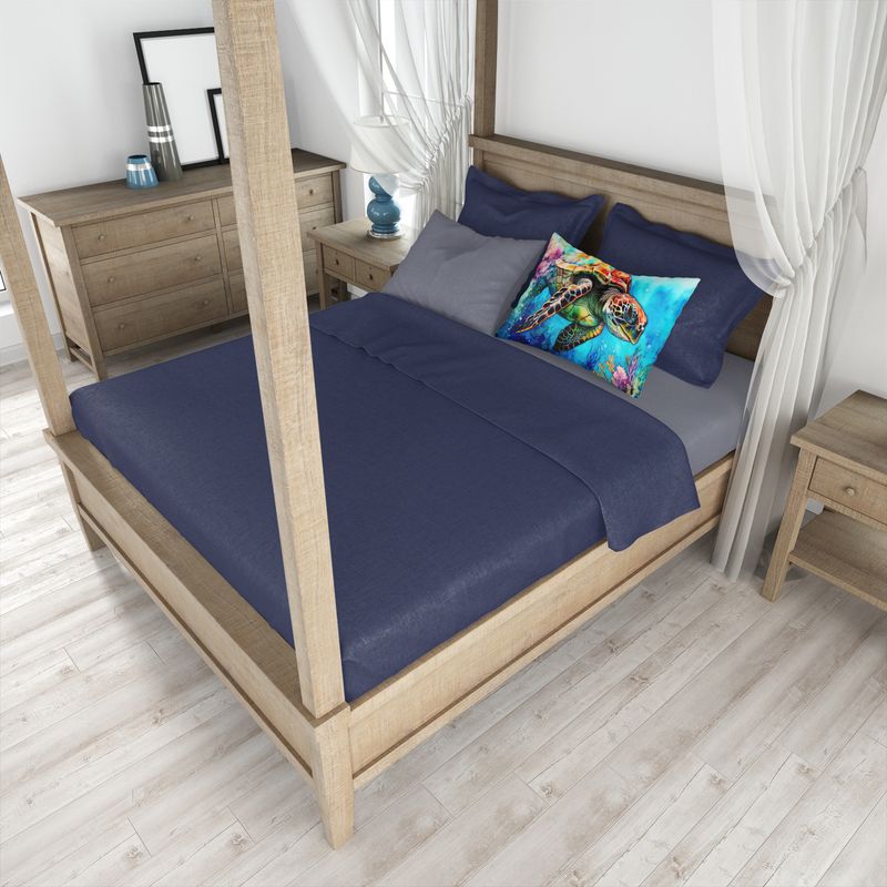 Loggerhead Sea Turtle Standard Pillowcase Lightweight Super Soft Easy Care Decorative Artwork Pillowcase, Standard_voghion.com