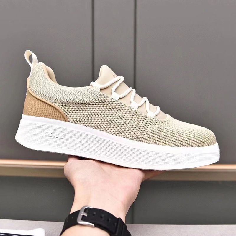 Aiguhua Sommer Freizeit Atmungsaktiv Sport Board Weiche Sohle Canvas Bequem Täglich Vielseitig Trendig Schnüren Anti Geruch_voghion.com