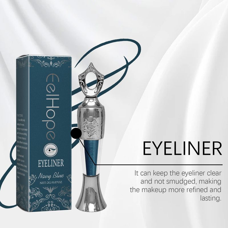 EELHOPE Bunte Flüssigkeit Natürliche Farbe Feuchtigkeitsspendendes, angenehmes Augen-Make-up Seidig glatter, leicht aufzutragender Eyeliner_voghion.com