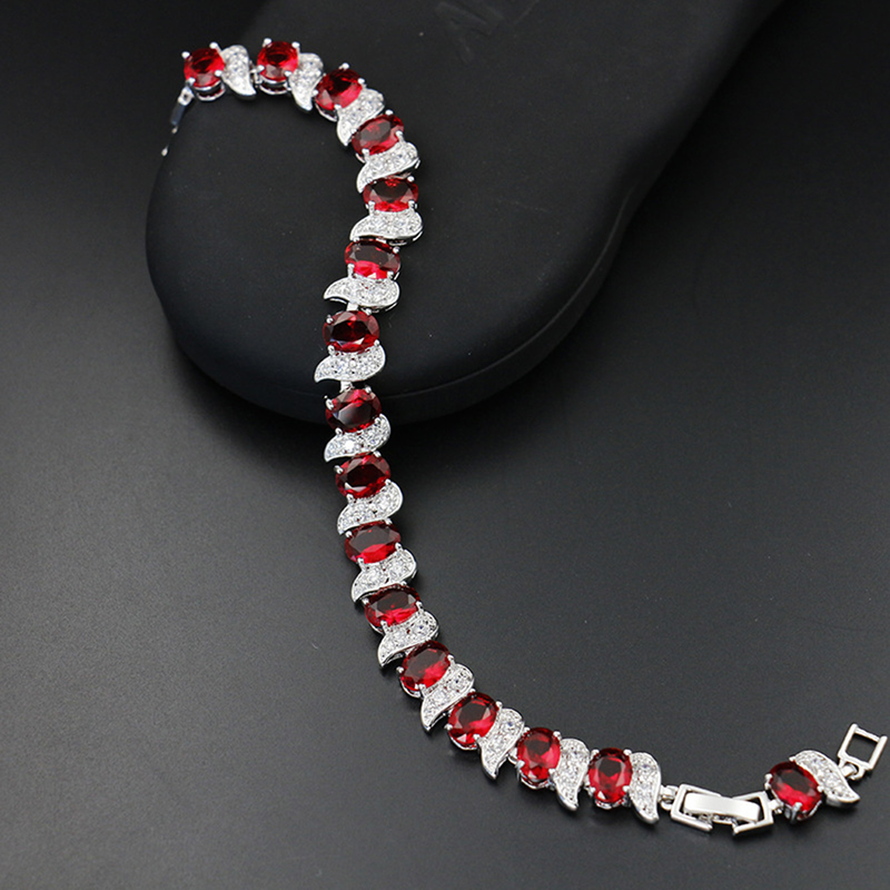 Yamaler Damenarmband Leaf Charm Elegant Klassesch Verstellbar Blo Strass Embedded Damenarmband Moudeschmuck_voghion.com