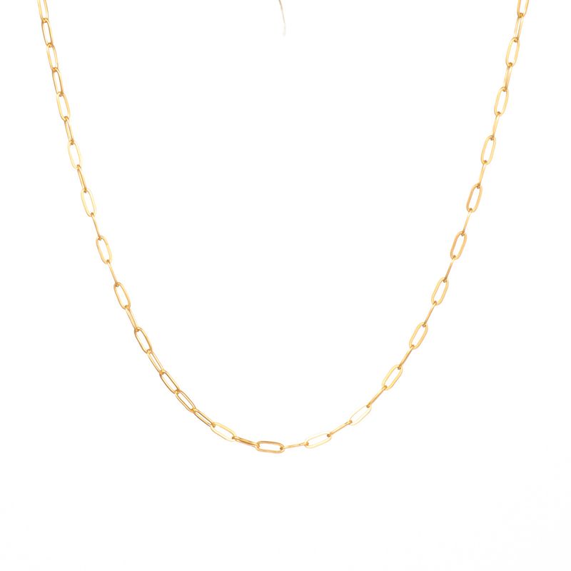 Collar minimalista de múltiples capas de acero inoxidable chapado en oro con estilo INS, gargantilla de clavícula con nicho_voghion.com