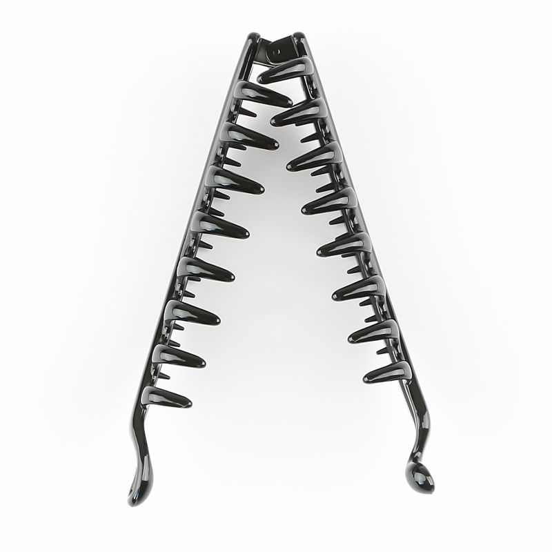 Jewelry & Accessories Vertical Clip Hairpin Hair Accessories Large Half Moon Simple Extra Thick Hair Accessories Hairpin Ponytail Clip Hairpin_voghion.com