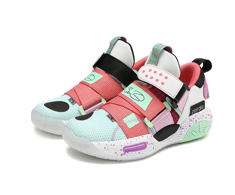 Mutter & Kinder Jungen Basketballschuhe Mesh Atmungsaktiv Professionelle Praktische Trainingsschuhe_voghion.com