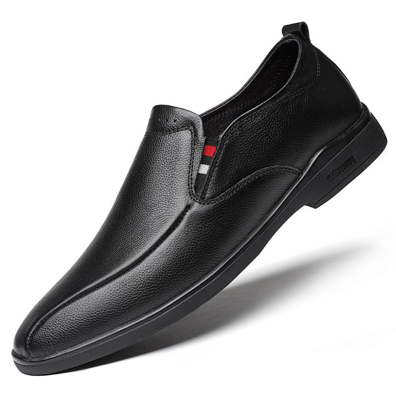 Fußüberzüge, lässige Herren-Lederschuhe, bequeme Business-Schuhe, formelle Herrenschuhe_voghion.com